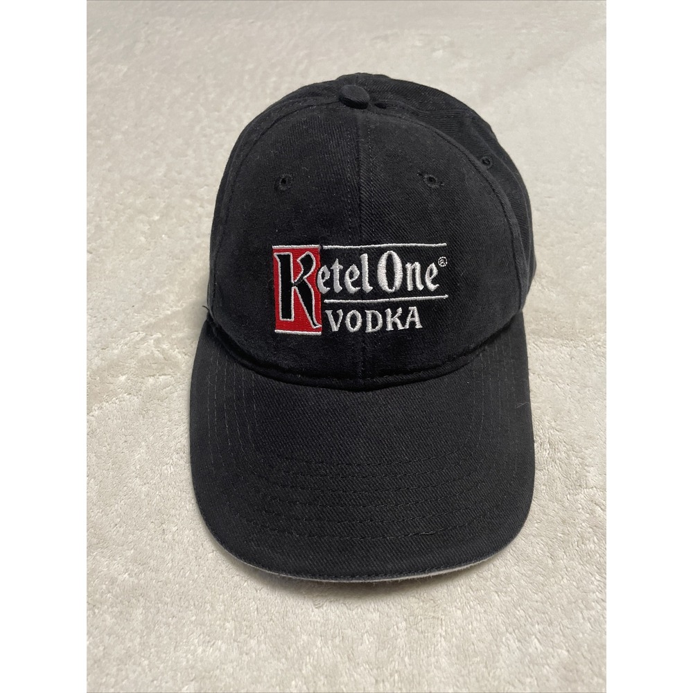 Ketel One Vodka Trucker Hat Men's Black Adjustable Back Baseball Cap